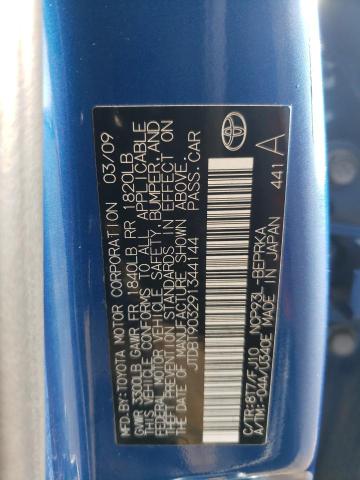 Photo 10 from auction – 2009 TOYOTA YARIS with VIN JTDBT903291344144