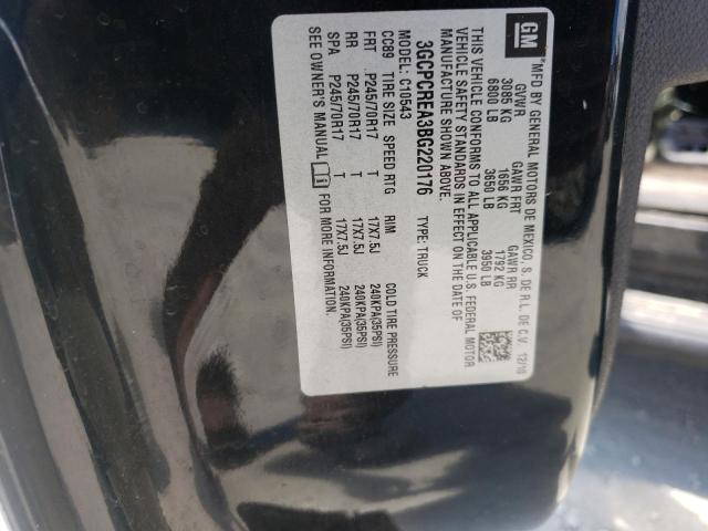 Photo 10 from auction – 2011 CHEVROLET SILVERADO with VIN 3GCPCREA3BG220176
