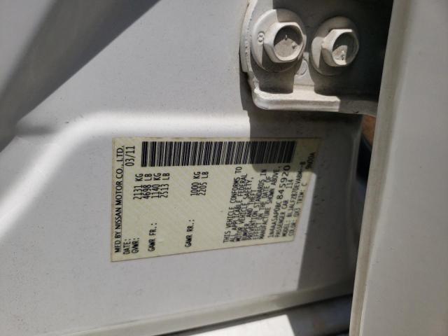 Photo 10 from auction – 2011 NISSAN MAXIMA S with VIN 1N4AA5AP0BC845920