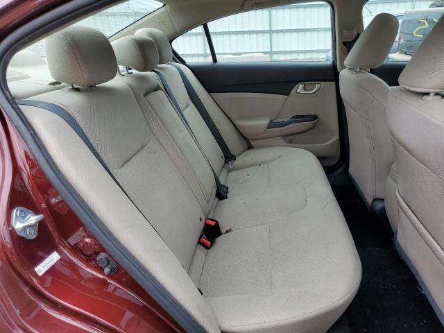 Photo 6 from auction – 2013 HONDA CIVIC EX with VIN 19XFB2F86DE036480