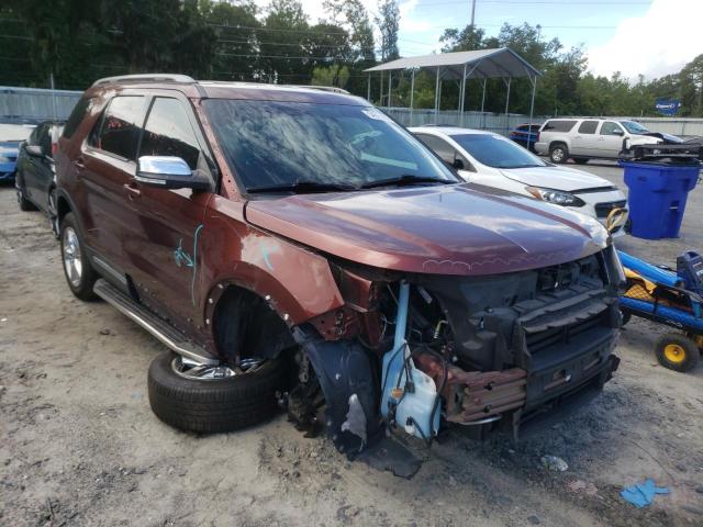 FORD EXPLORER X 2018 with VIN 1FM5K7D80JGA40057 - Photo from auction