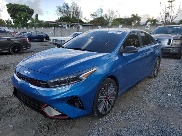 Photo 2 from auction – 2022 KIA FORTE GT with VIN 3KPF44AC9NE467141
