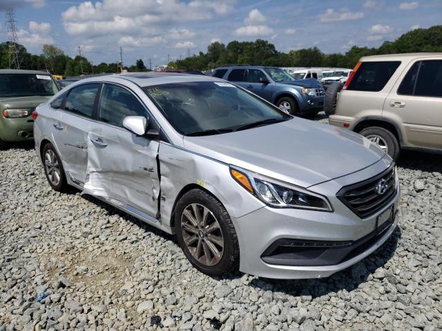 HYUNDAI SONATA SPO 2016 with VIN 5NPE34AF4GH317168 - Photo from auction