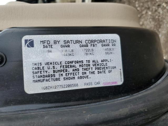 Photo 10 from auction – 1995 SATURN SC2 with VIN 1G8ZH1277SZ206568