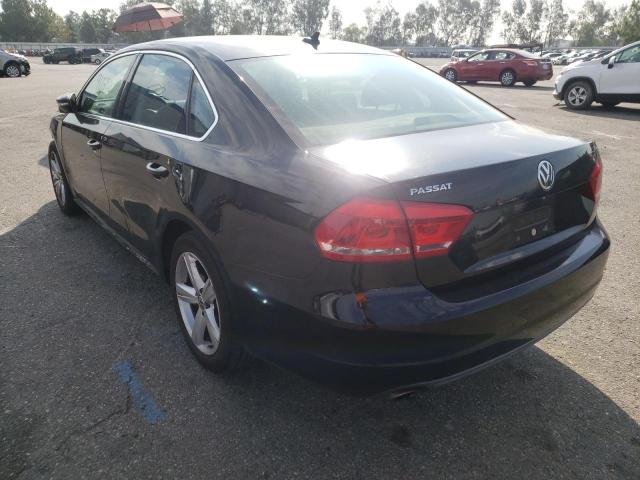 Photo 3 from auction – 2012 VOLKSWAGEN PASSAT SE with VIN 1VWBP7A30CC097058