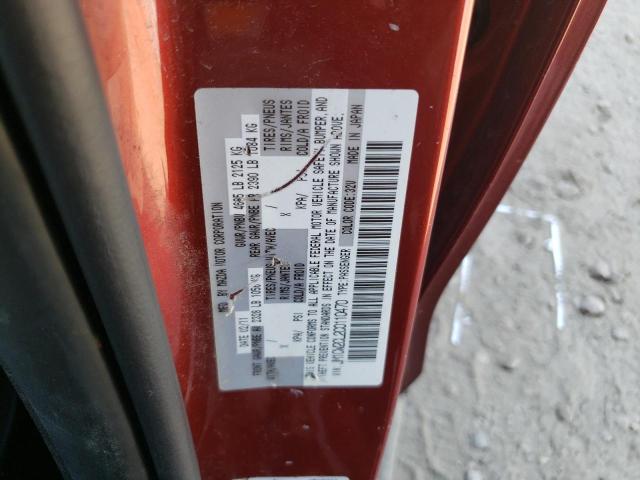 Photo 10 from auction – 2012 MAZDA 5 with VIN JM1CW2CL2C0110470