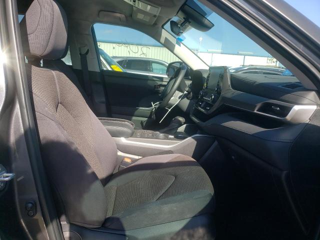 Photo 5 from auction – 2022 TOYOTA HIGHLANDER with VIN 5TDCZRAH6NS113080