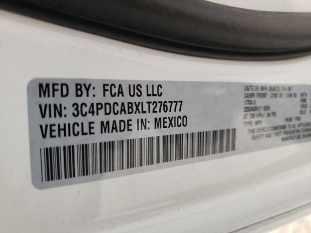 Photo 10 from auction – 2020 DODGE JOURNEY SE with VIN 3C4PDCABXLT276777