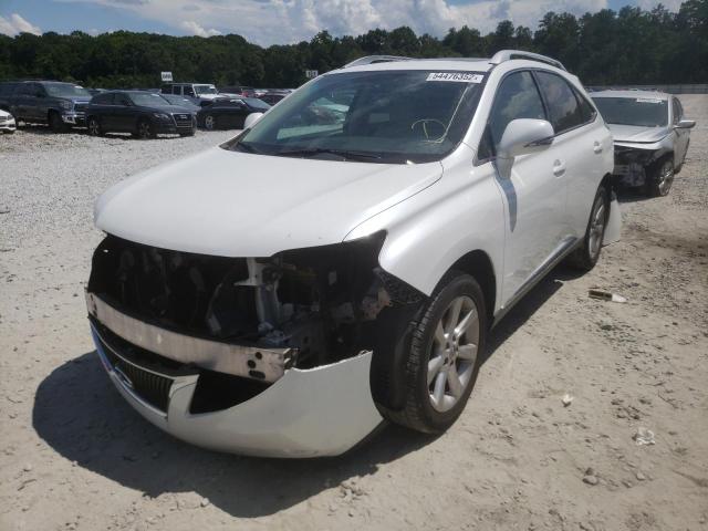 Photo 2 from auction – 2010 LEXUS RX 350 with VIN JTJZK1BAXA2400163