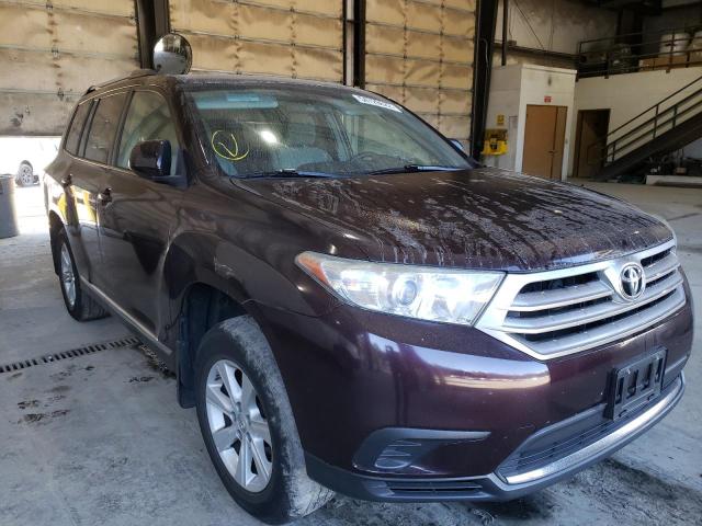 TOYOTA HIGHLANDER 2013 with VIN 5TDBK3EHXDS212250 - Photo from auction