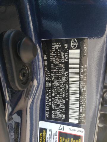 Photo 10 from auction – 2017 TOYOTA CAMRY LE with VIN 4T1BF1FK8HU730776