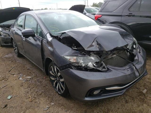 HONDA CIVIC EXL 2015 with VIN 2HGFB2F97FH503570 - Photo from auction
