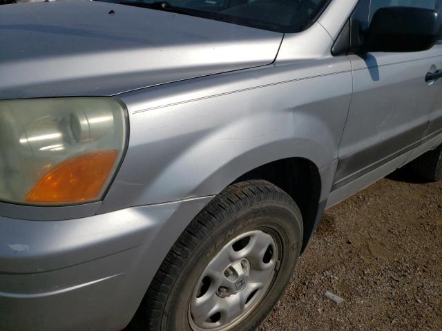 Photo 9 from auction – 2005 HONDA PILOT LX with VIN 2HKYF18105H514249