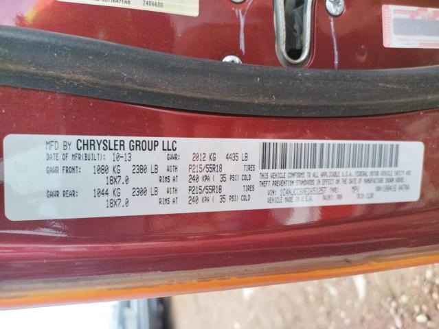 Photo 10 from auction – 2014 JEEP COMPASS LI with VIN 1C4NJCCB0ED651257