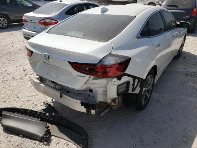Photo 4 from auction – 2020 HONDA INSIGHT EX with VIN 19XZE4F59LE012677