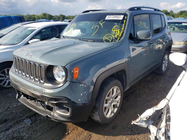 Photo 2 from auction – 2017 JEEP RENEGADE L with VIN ZACCJBBBXHPG39593