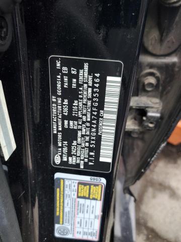 Photo 10 from auction – 2015 KIA OPTIMA EX with VIN 5XXGN4A74FG353464
