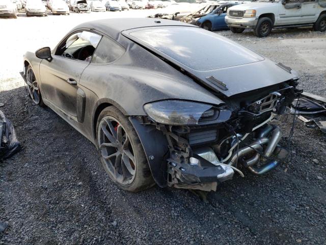 Photo 3 from auction – 2021 PORSCHE CAYMAN GT4 with VIN WP0AC2A85MK289060