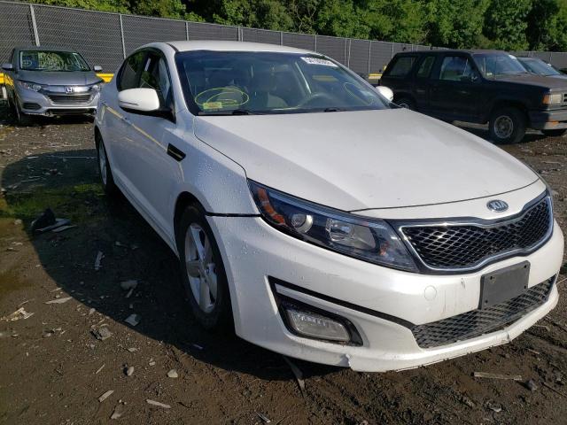 KIA OPTIMA LX 2015 with VIN KNAGM4A7XF5554595 - Photo from auction