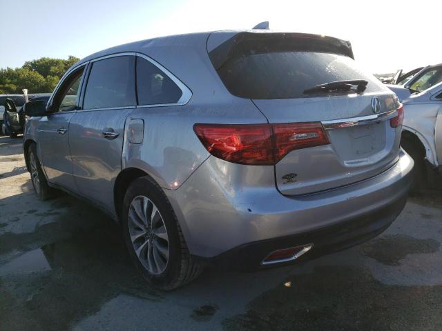 Photo 3 from auction – 2016 ACURA MDX TECHNO with VIN 5FRYD3H45GB011456
