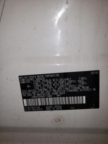 Photo 10 from auction – 2008 TOYOTA RAV4 with VIN JTMZD33V685113888
