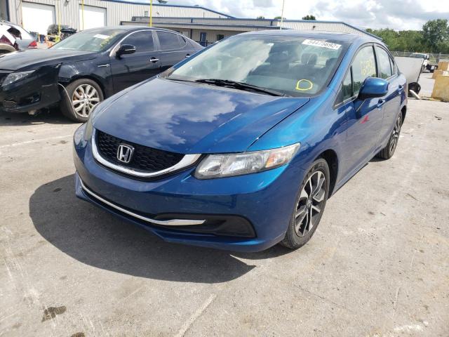 Photo 2 from auction – 2013 HONDA CIVIC EX with VIN 19XFB2F80DE220829