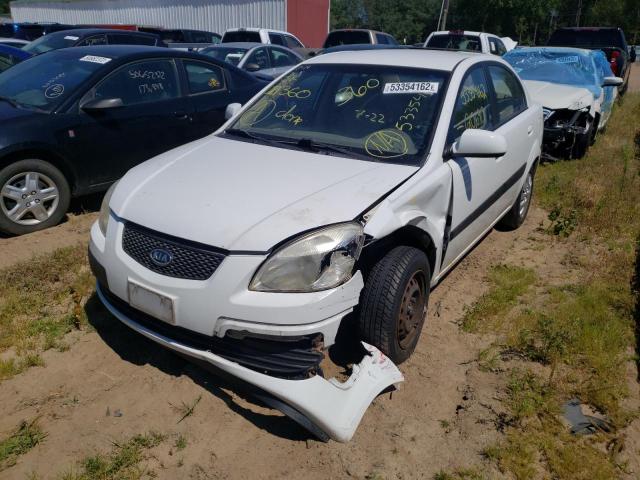 Photo 2 from auction – 2007 KIA RIO BASE with VIN KNADE123776217128