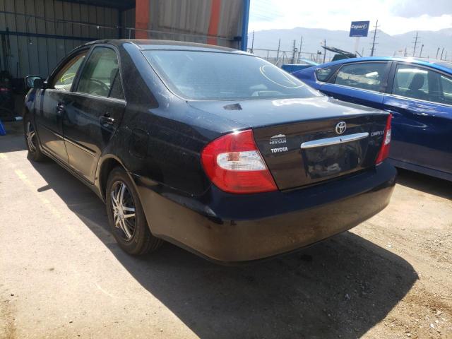 Photo 3 from auction – 2002 TOYOTA CAMRY LE with VIN JTDBE32K120071253