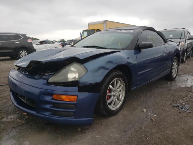 Photo 2 from auction – 2002 MITSUBISHI ECLIPSE SP with VIN 4A3AE45G22E045656
