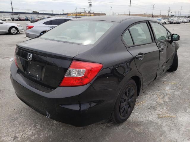 Photo 4 from auction – 2012 HONDA CIVIC LX with VIN 19XFB2F5XCE367289