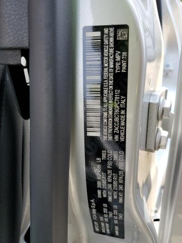 Photo 10 from auction – 2016 JEEP RENEGADE T with VIN ZACCJBCT6GPC78112