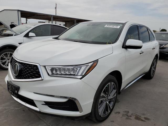 Photo 2 from auction – 2020 ACURA MDX TECHNO with VIN 5J8YD3H58LL015701