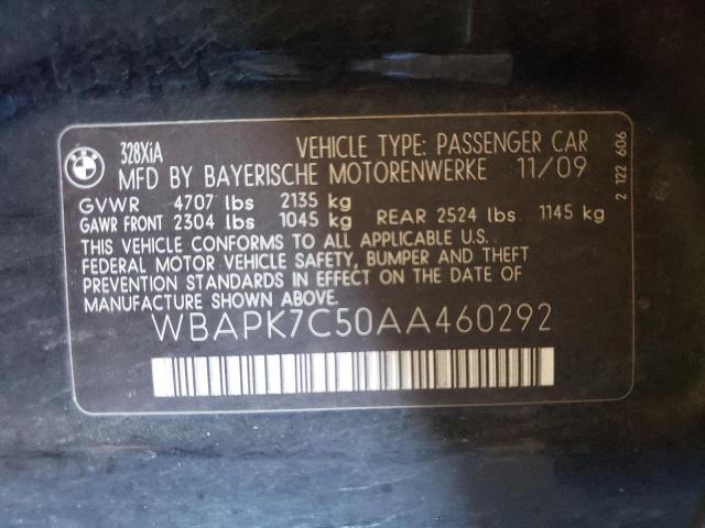 Photo 10 from auction – 2010 BMW 328 XI with VIN WBAPK7C50AA460292