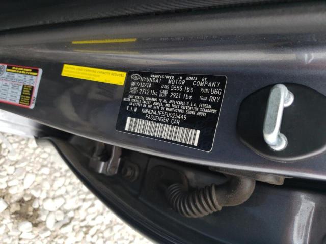 Photo 10 from auction – 2015 HYUNDAI GENESIS 5. with VIN KMHGN4JF5FU025449