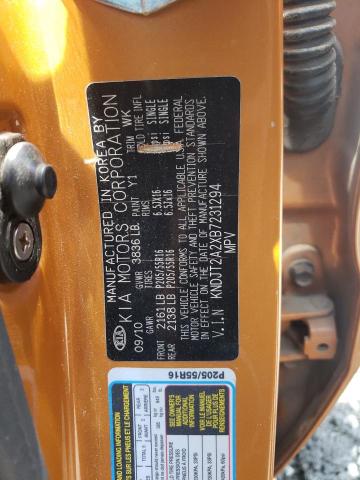 Photo 10 from auction – 2011 KIA SOUL with VIN KNDJT2A2XB7231294