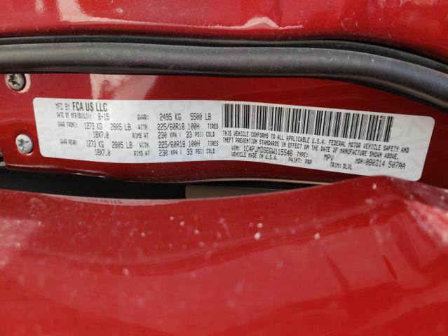 Photo 10 from auction – 2016 JEEP CHEROKEE L with VIN 1C4PJMDS6GW115546