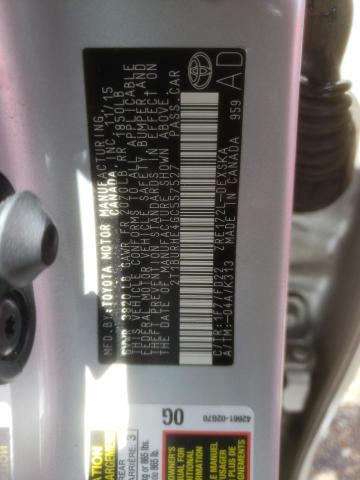 Photo 10 from auction – 2016 TOYOTA COROLLA L with VIN 2T1BURHE4GC557527