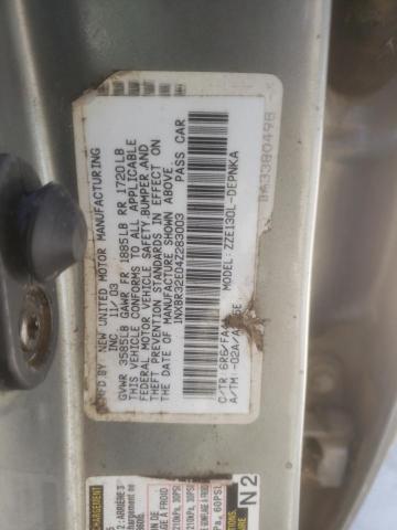 Photo 10 from auction – 2004 TOYOTA COROLLA CE with VIN 1NXBR32E04Z283003