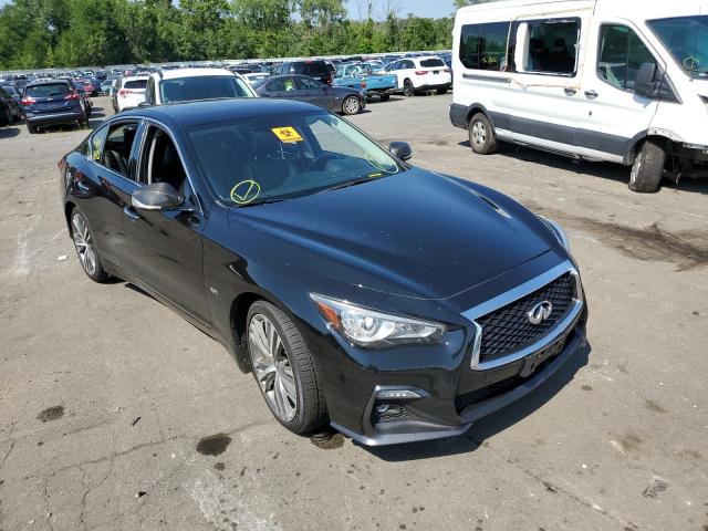 Photo 1 from auction – 2018 INFINITI Q50 LUXE with VIN JN1EV7AR2JM434124