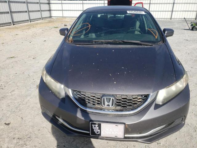 Photo 9 from auction – 2014 HONDA CIVIC LX with VIN 19XFB2F5XEE028504