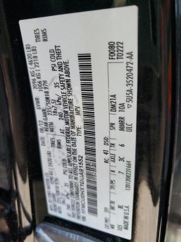 Photo 10 from auction – 2013 FORD ESCAPE SEL with VIN 1FMCU0HX1DUA91552
