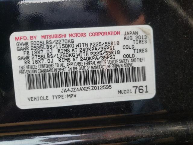 Photo 10 from auction – 2014 MITSUBISHI OUTLANDER with VIN JA4JZ4AX2EZ012595