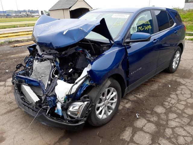 Photo 2 from auction – 2021 CHEVROLET EQUINOX LT with VIN 3GNAXKEV7ML307410