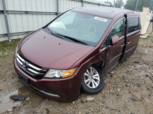 Photo 2 from auction – 2016 HONDA ODYSSEY EX with VIN 5FNRL5H65GB020180