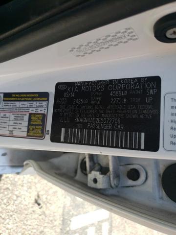 Photo 10 from auction – 2014 KIA OPTIMA HYB with VIN KNAGN4AD2E5072706