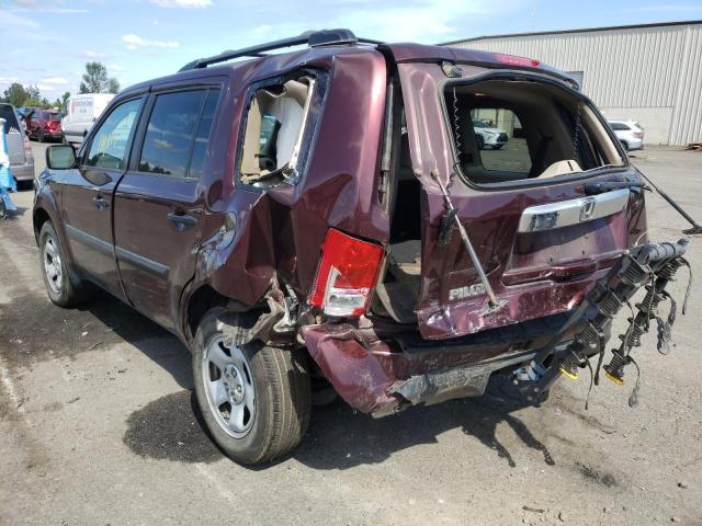 Photo 3 from auction – 2012 HONDA PILOT LX with VIN 5FNYF4H20CB021550