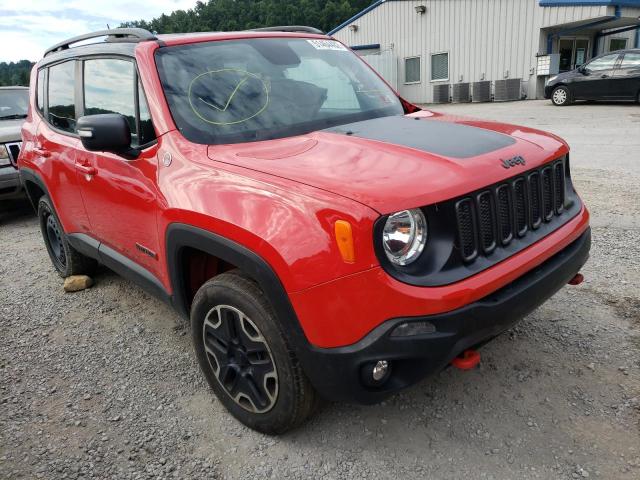 JEEP RENEGADE T 2015 with VIN ZACCJBCTXFPC31518 - Photo from auction