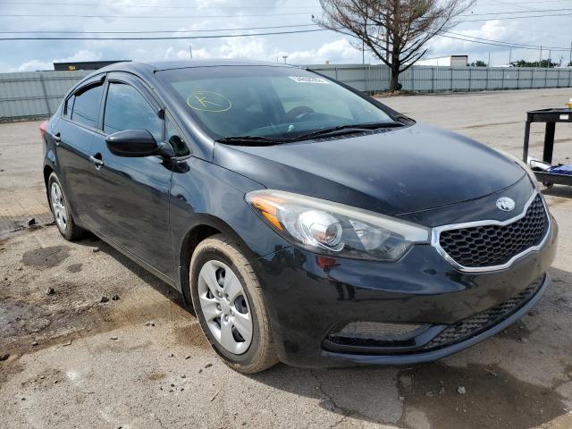 KIA FORTE LX 2014 with VIN KNAFK4A62E5174304 - Photo from auction
