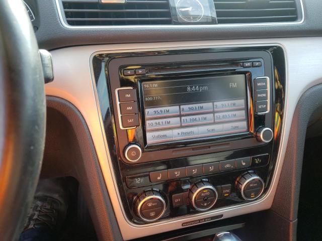 Photo 9 from auction – 2012 VOLKSWAGEN PASSAT SE with VIN 1VWBP7A30CC097058