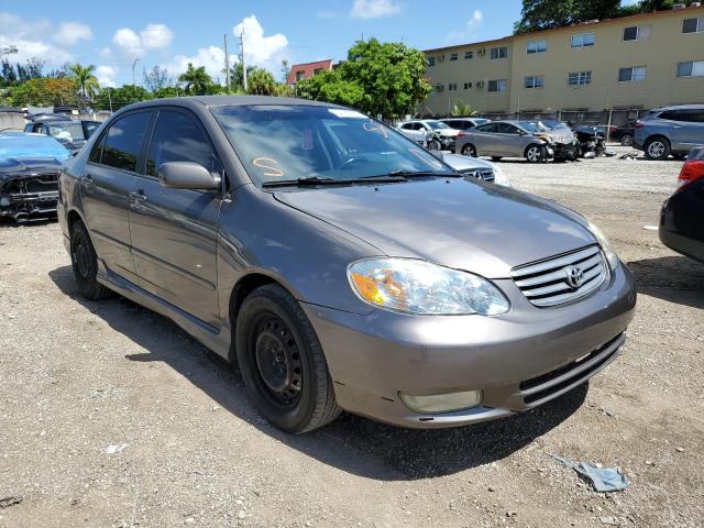TOYOTA COROLLA CE 2004 with VIN 2T1BR32E44C230662 - Photo from auction
